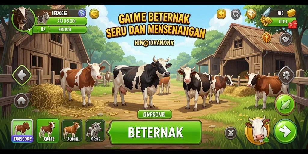 Tampilan antarmuka intuitif dari <strong>IDNSCORE</strong> yang memudahkan pengelolaan peternakan.