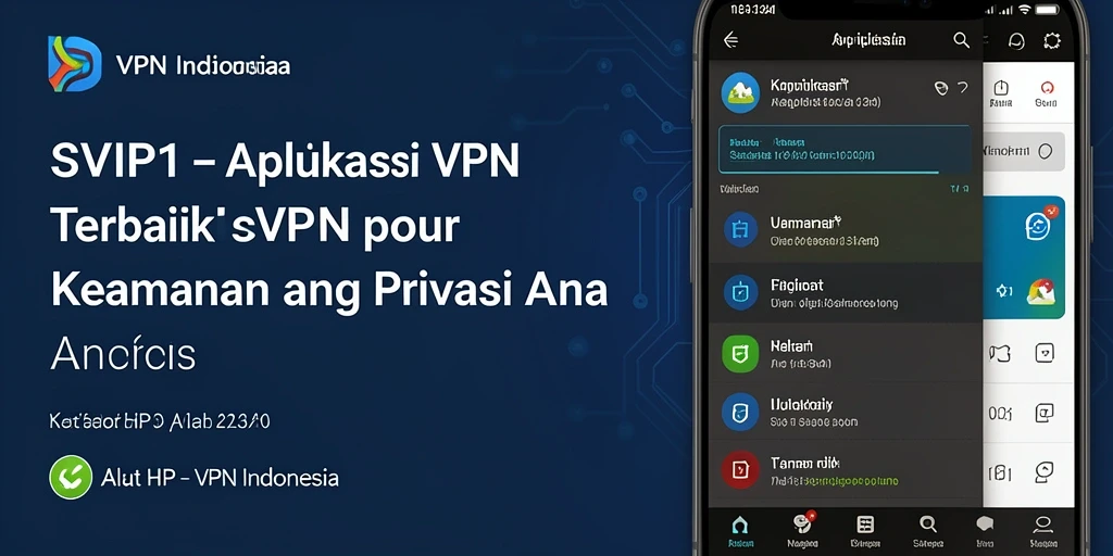 Antarmuka pengguna yang ramah dan mudah dinavigasi di SVIP1.