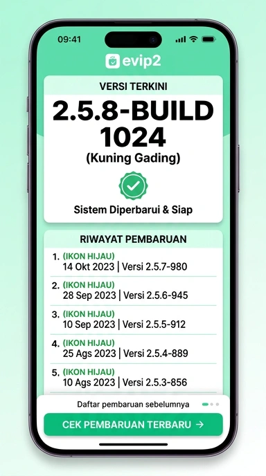 Riwayat Versi evip2 untuk Pengguna Android